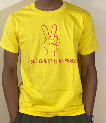 Mens & Womens Comfortable Fashion  Christian T Shirt Jesus Christ Is My Peace
